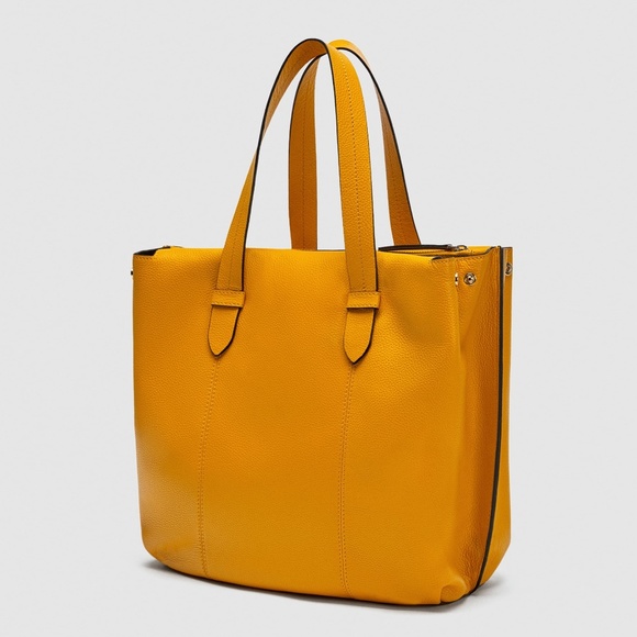 Zara Handbags - Zara leather tote